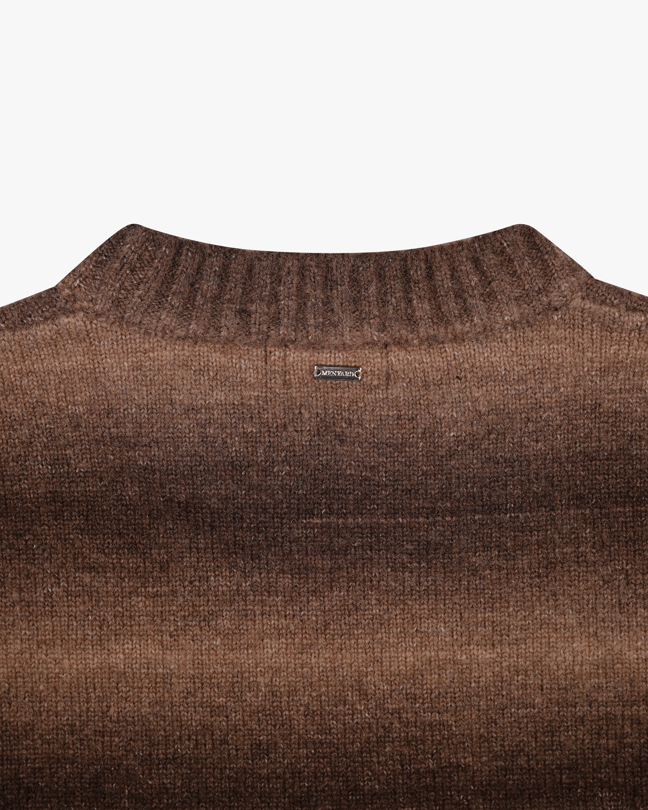 Aria Oversized Gradient Sweater | Brown/Orange - Image 7