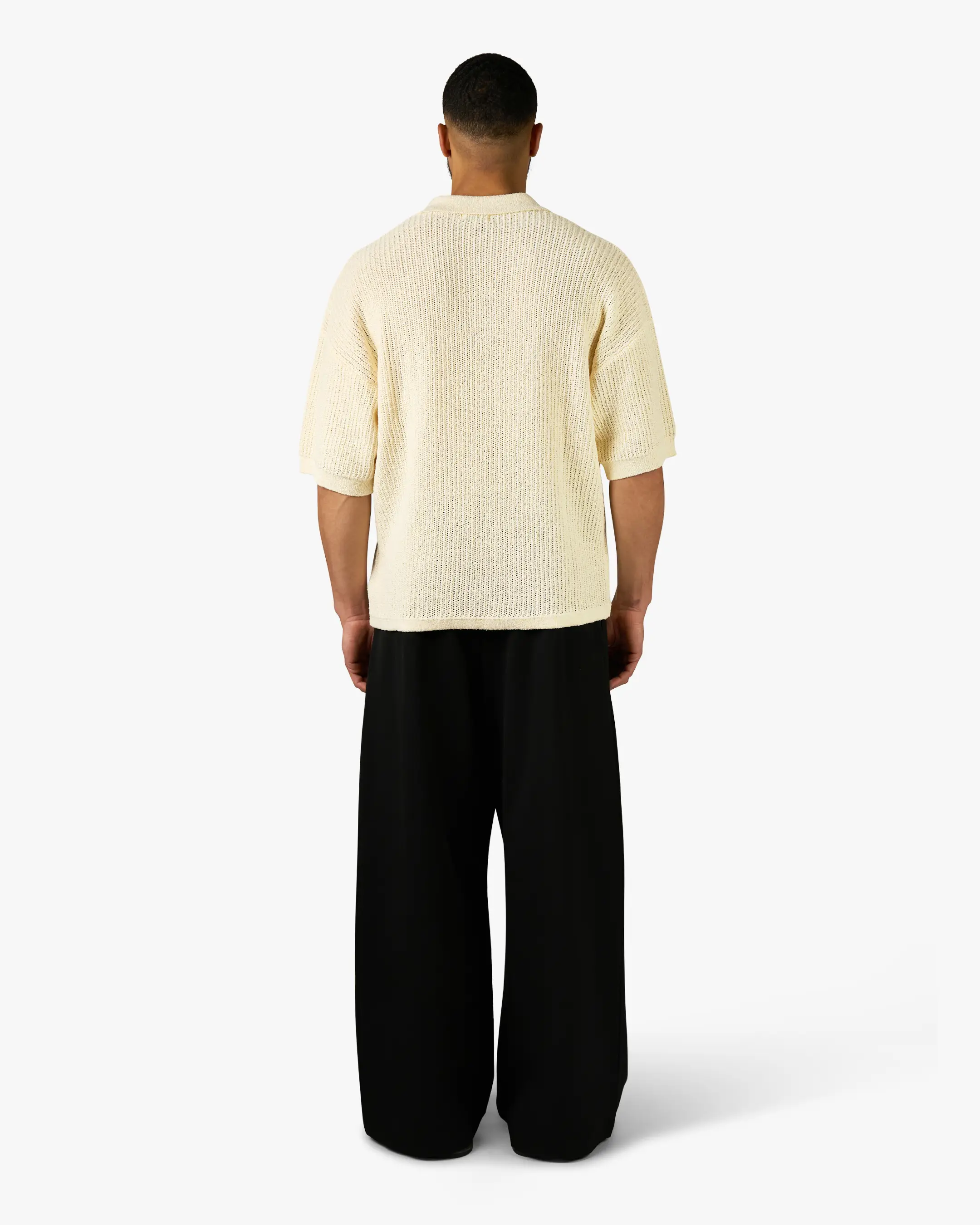 Biot Knitted Polo | Ecru - Image 4