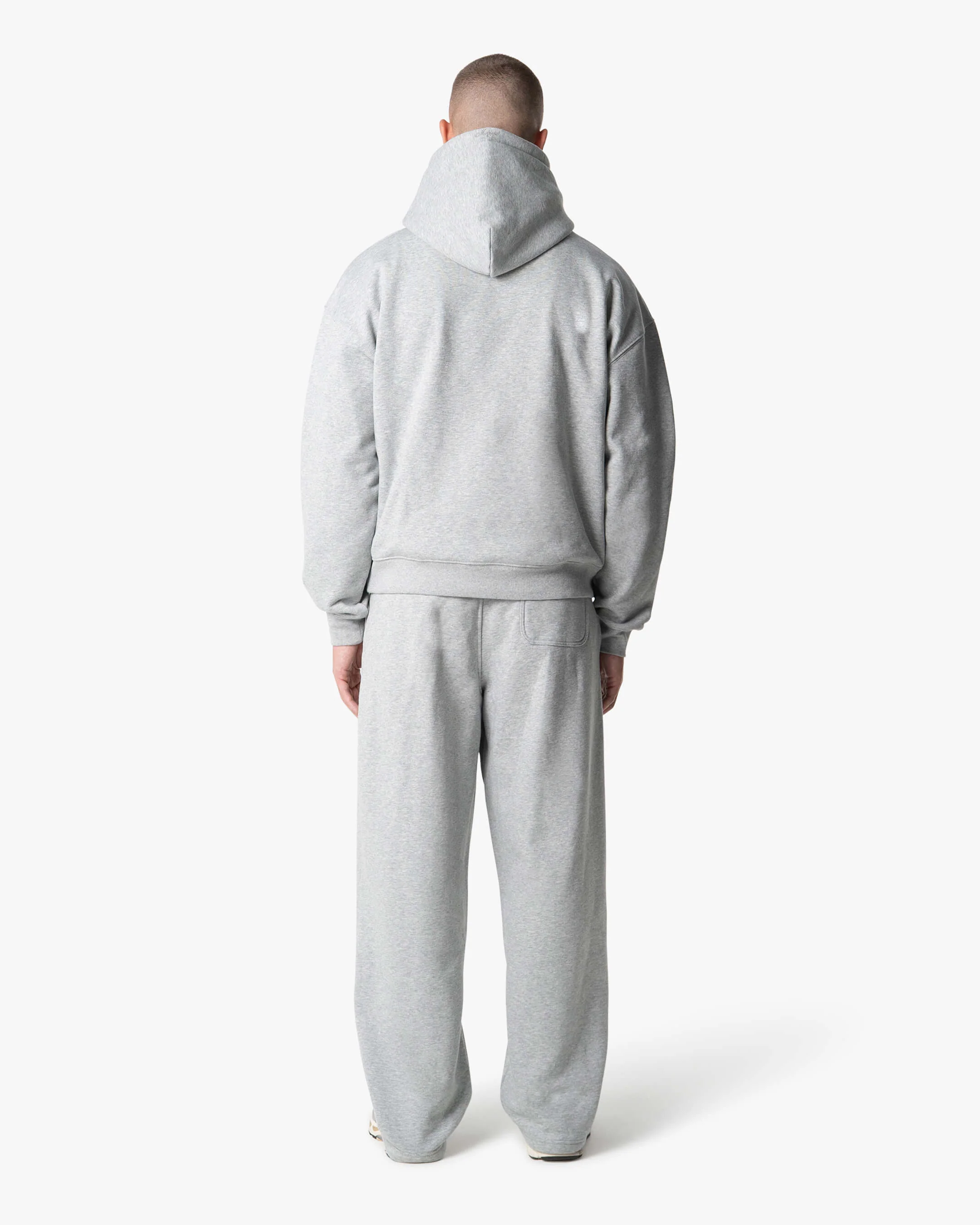Blanks Set Hoodie | Grey Melee - Image 4