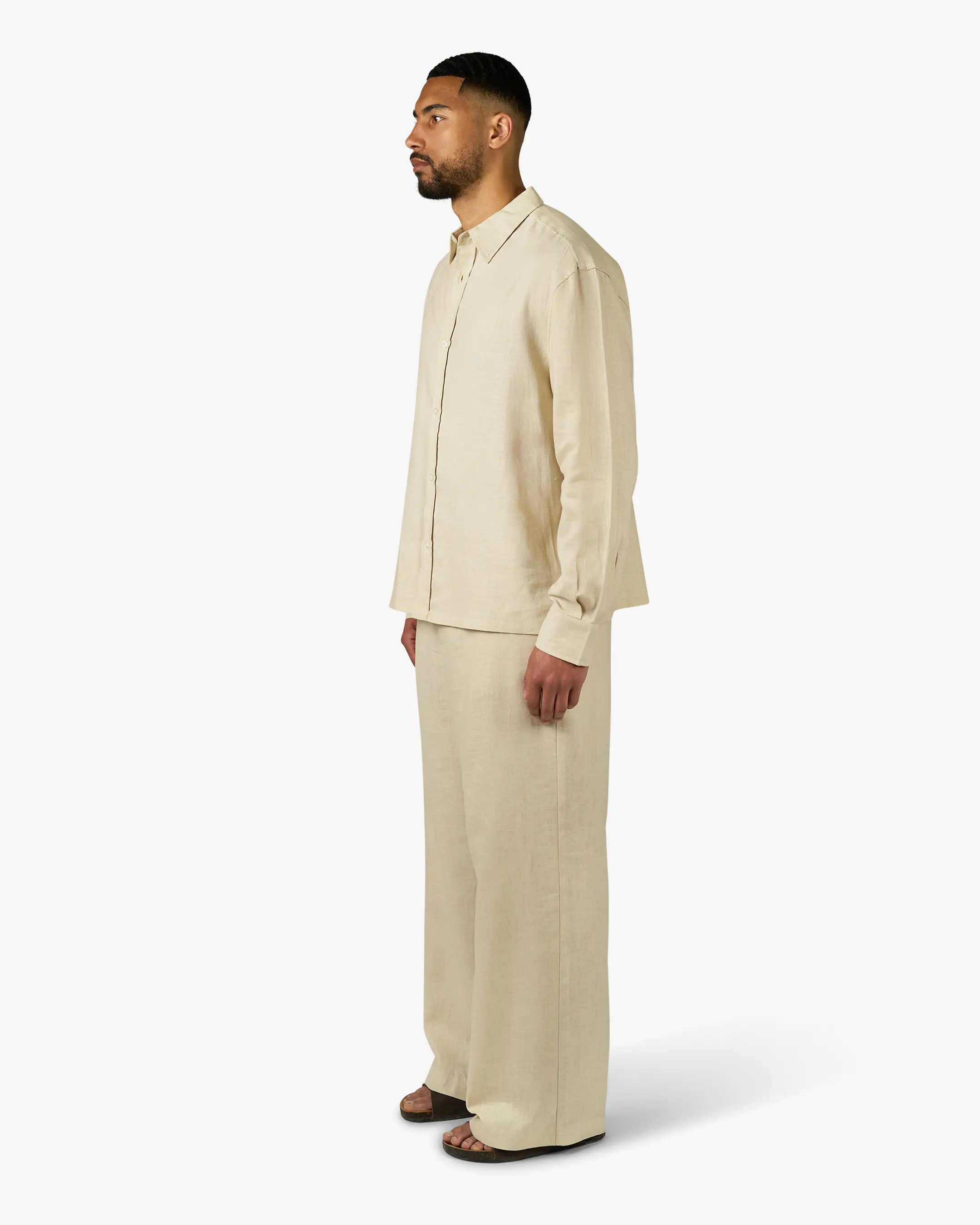 Cannes Linen Set | Beige - Image 4