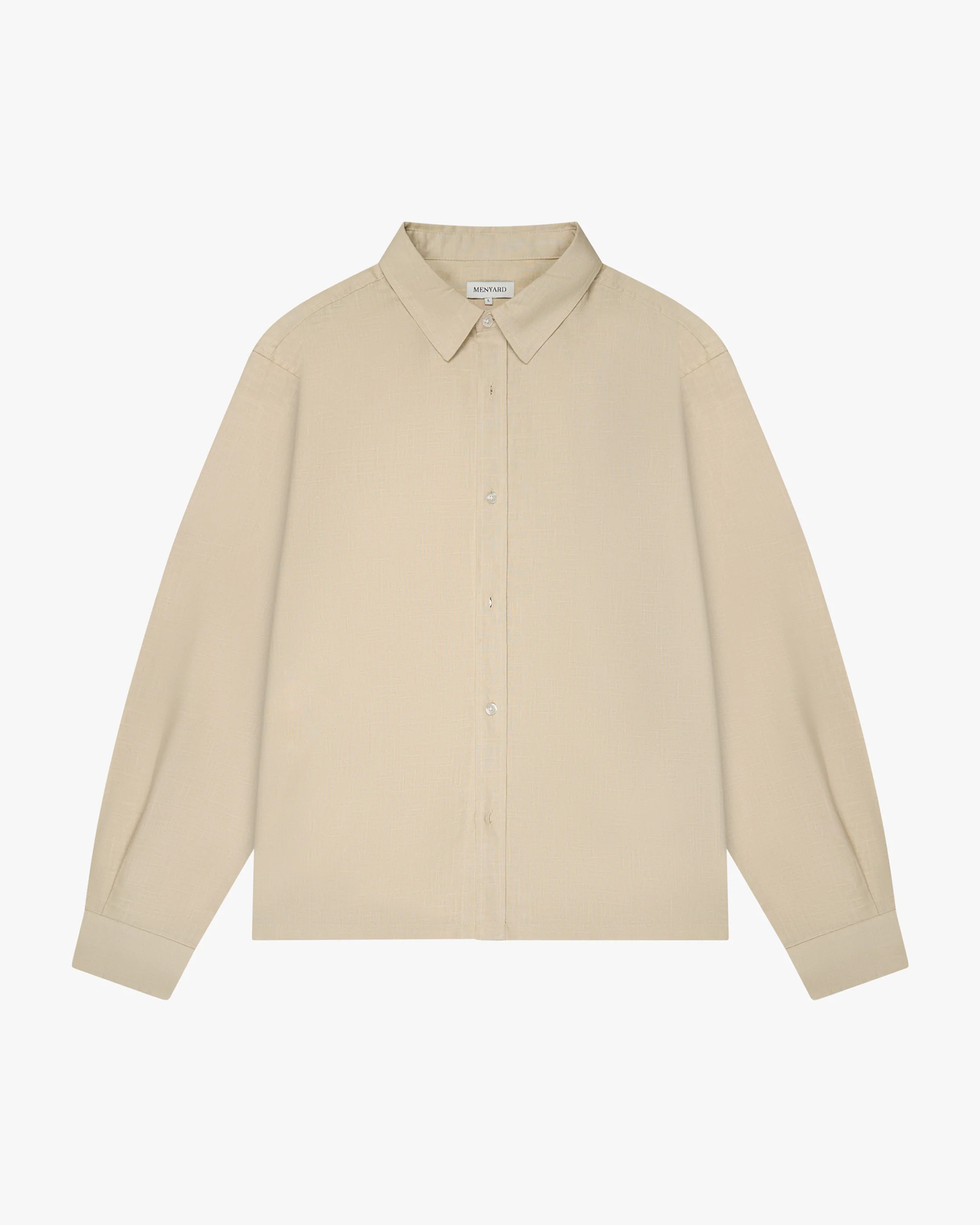 Cannes Linen Shirt | Beige - Image 4