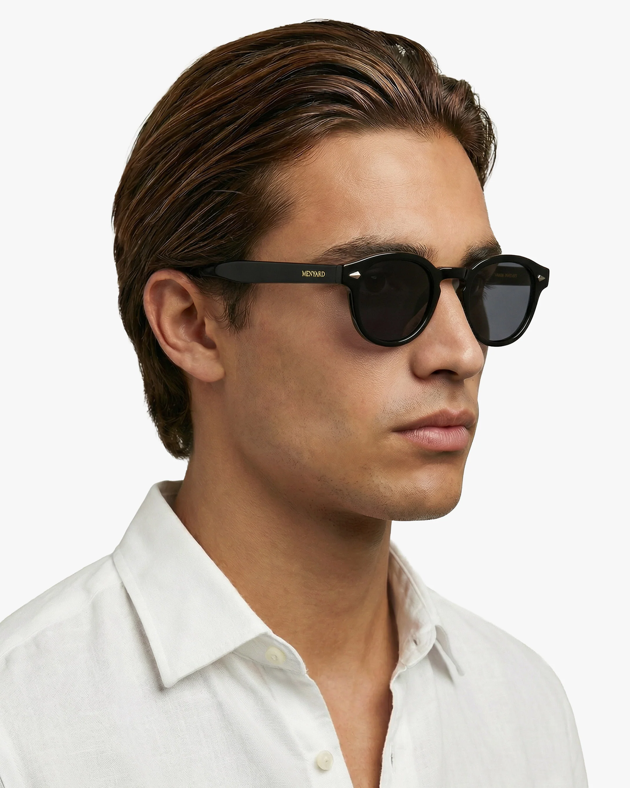 Laurent sunglasses | Black/Dark Grey - Image 2