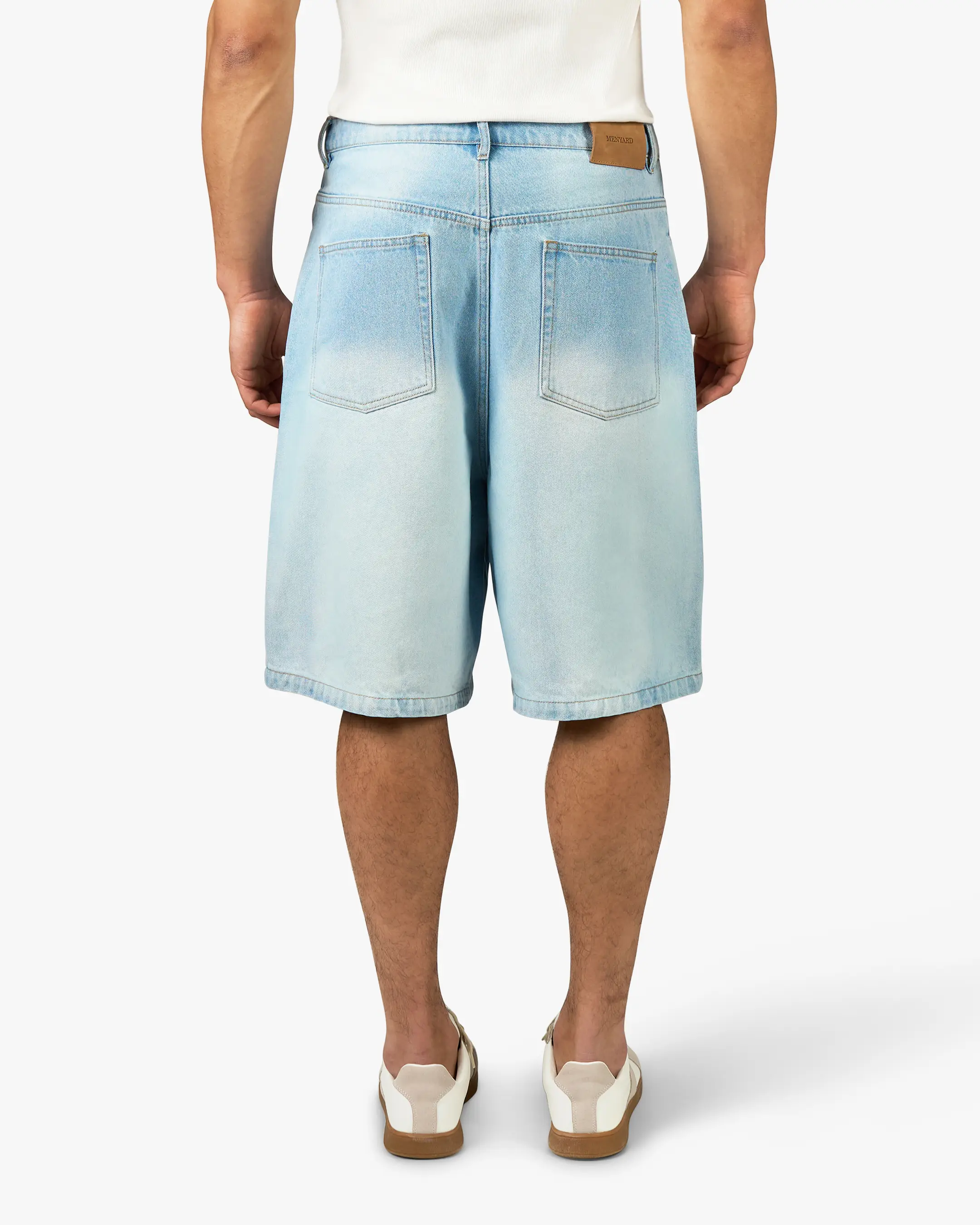 Menton Denim Jort | Sunfade Blue - Image 5