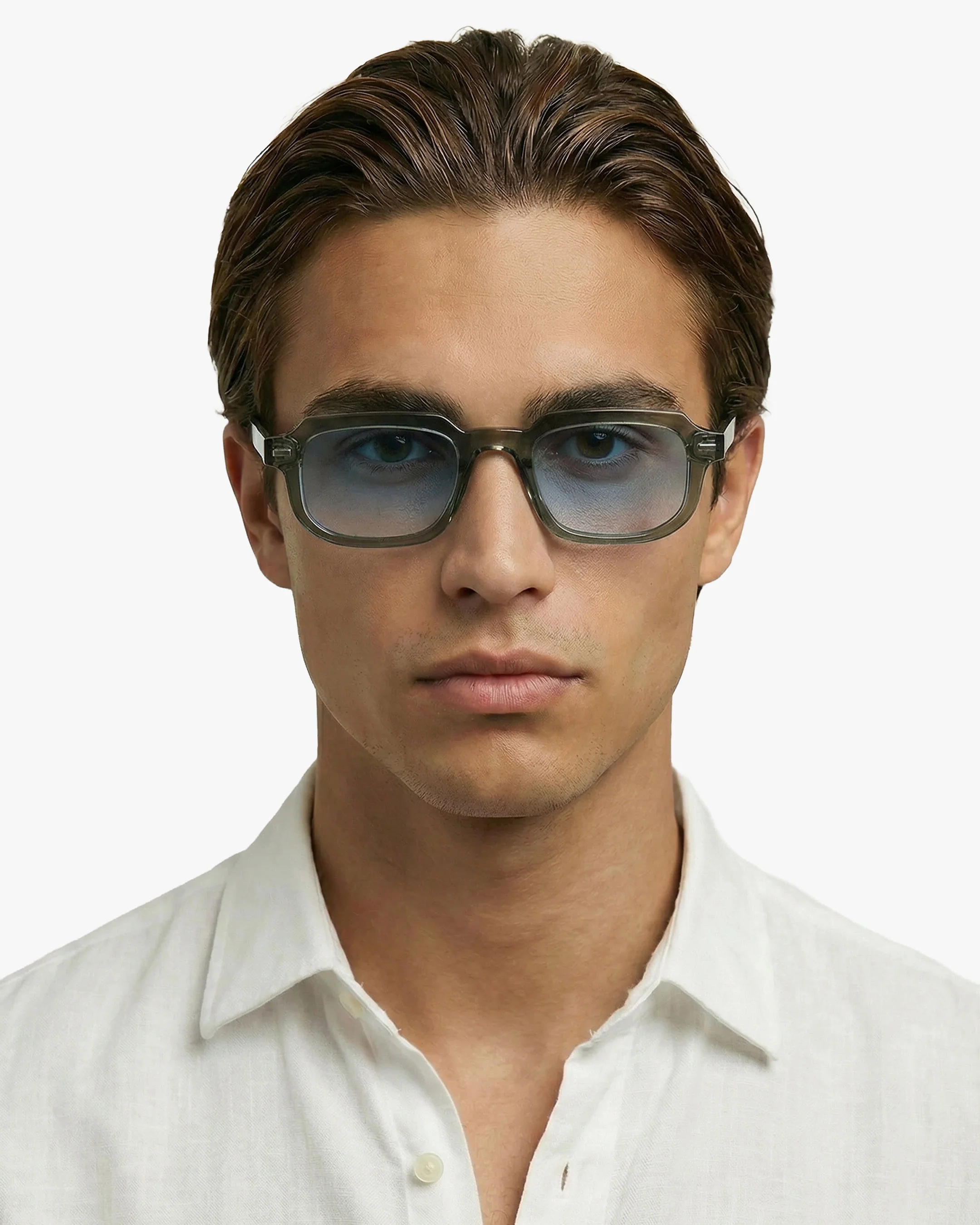 Sirocco sunglasses | Gray/Gradient Light Blue - Image 3
